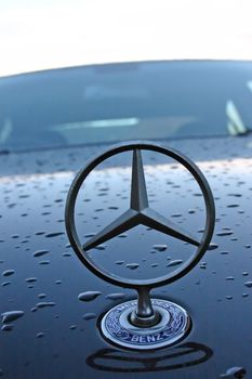 Mercedes Star Badge on E Class