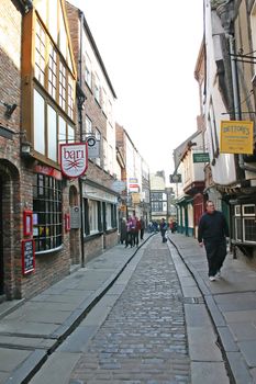 Tourists in The Shambles York