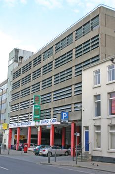 Old Hand Car Wash and Car Park in Liverpool UK