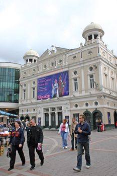 Shoppers in Liverpool UK