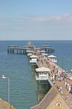 Iron Pier in Llandudno