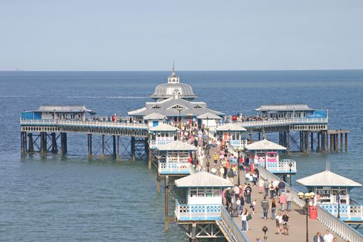 Iron Pier in Llandudno