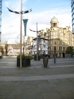 Christmas Shoppers in Manchester England on 7 November 2008