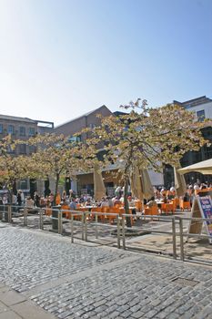 Outside Bar Culture in Liverpool England