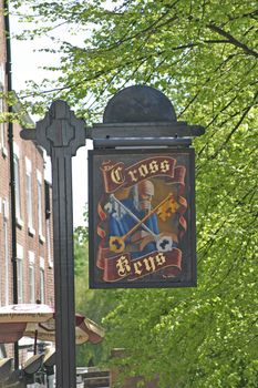 Old Pub Sign in Chester England