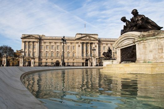 Buckingham Palace in London, UK