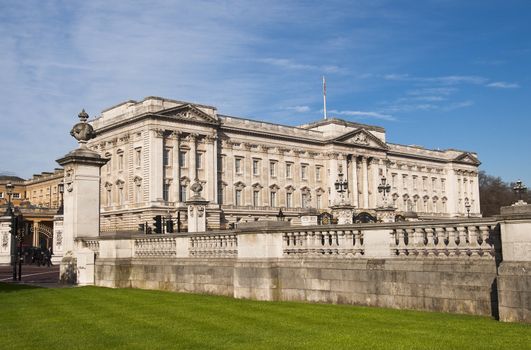 Buckingham Palace in London, UK