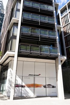 The McLaren showroom in London due to open in summer 2011