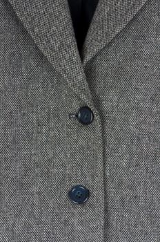 Tweed jacket detail, fashion concept