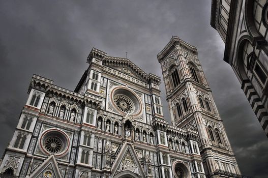 Santa Maria del Fiore, also called the Duomo, the famous Florence cathedral, Italy