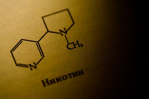 chemisrty series:  nicotine formula in organic chemistry