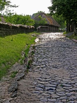 fragment of Ukrainian  life under the open air in the Pirogovo village.