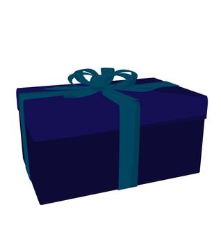 Gift box on a white background
