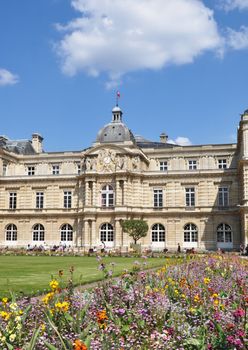 The French senate in Paris, France