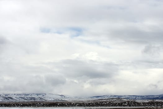 Winter Landscape.  Photo taken at Lower Klamath National Wildlife Refuge, CA.