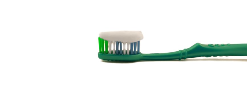 Tooth-brush with paste