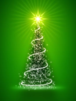 An image of a nice green christmas tree