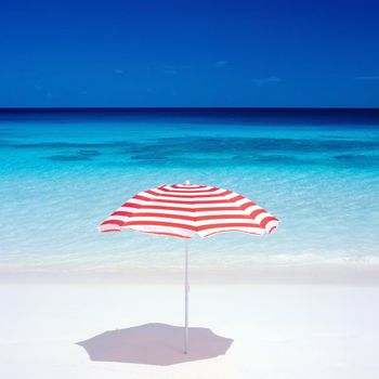 sunshade, Petite Anse, Mah�, Seychelles