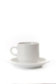 Coffe, tea cup  isolated on white background