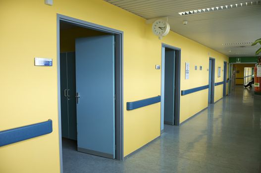 hospital corridor