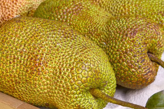 Jackfruit on Fruit Stand in Tropical Country 2