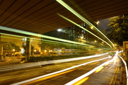 traffic at night