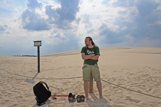 lost on the polish dunes