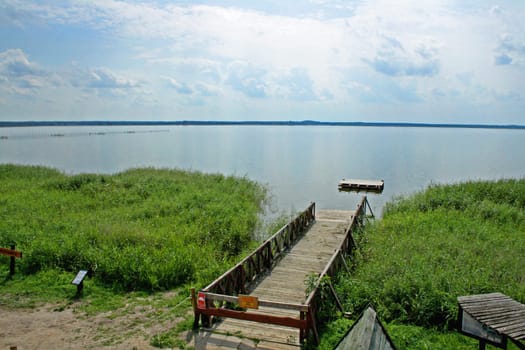 little harbor on lebsko lake