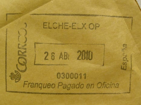 postage meter from Spain