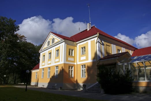 Manor in the north of Estonia. 18 century. Maardu.