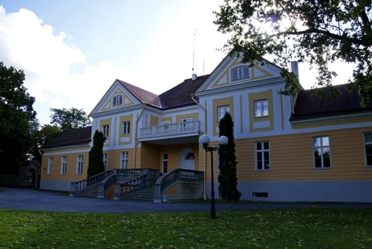 Manor in the north of Estonia. 18 century. Maardu.