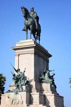 Monument a Giuseppe Garibaldi � Gianicolo in Roma, Italia