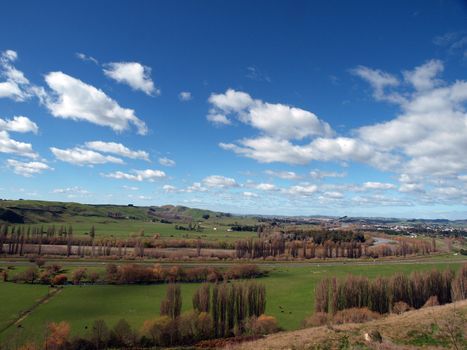 Central Hawke's Bay Lanscape on a spring Day