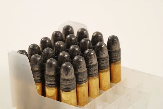 stock pictures of bullets for use in a rifle or gun