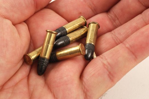 stock pictures of bullets for use in a rifle or gun