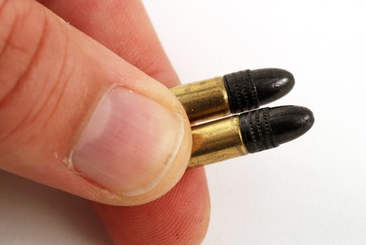 stock pictures of bullets for use in a rifle or gun