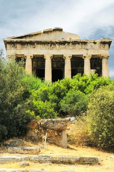 Old agora in Athens 