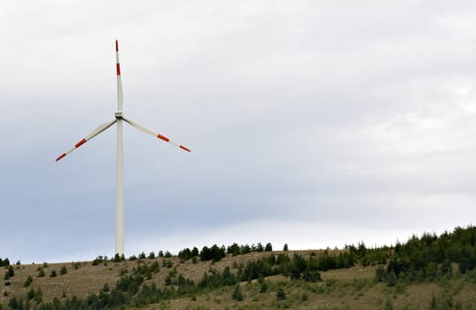 Eolic energy: Wind power through  wind turbines