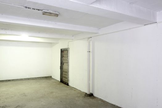 old white interior