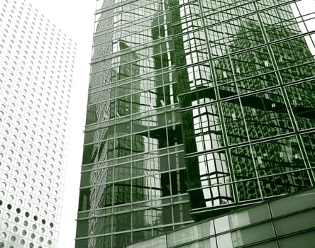 office building wall