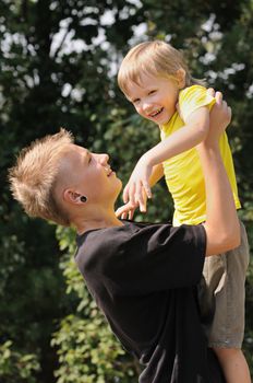 the elder brother keep in hands of the younger brother