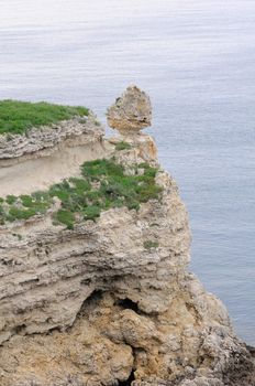 Natural boundary Maly Atlesh in Crimea