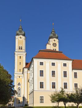 An image of the beautiful monastery in Roggenburg Bavaria Germany