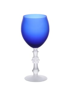 Wine glass isolated on white background