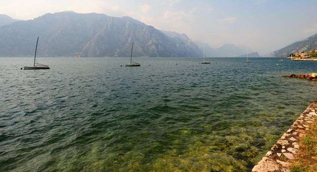 Landscape With The Lake Lago Di Garda, Italy