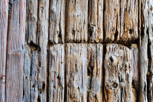 Natural Background Of The Old Rotting Wood