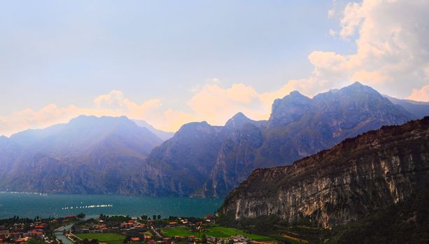 Landscape With The Lake Lago Di Garda, Italy