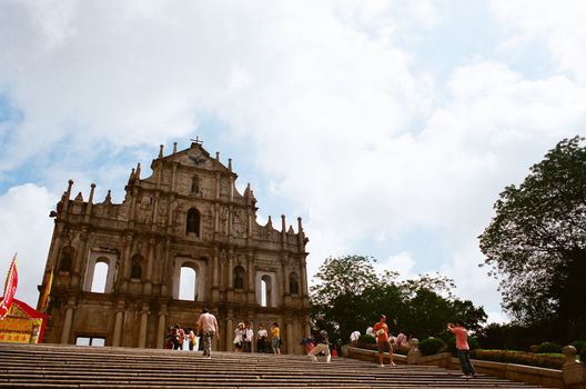 It is an unesco world heritage site in Macau.