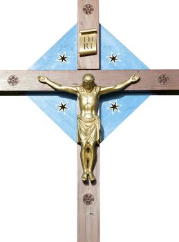 An image of a holy cross in Bavaria Germany