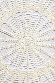 Hand made crocheted doily.